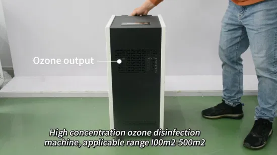 Máquina portátil do ozonizador da desinfecção do ar do gerador do ozônio da eletricidade de Flygoo 50g/Hr